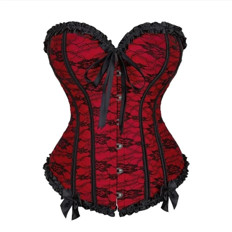 Bustier Rouge Passion Glamour