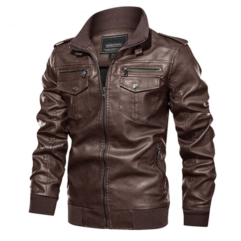 Blouson biker homme – Grund – Image 4