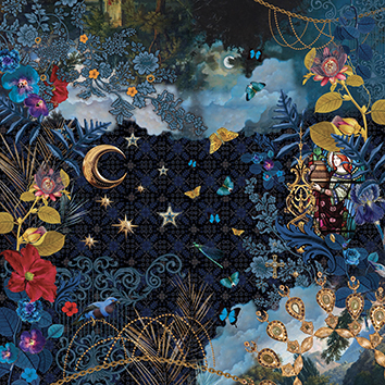 carré modal SABA SAPHIR 90x90cm
