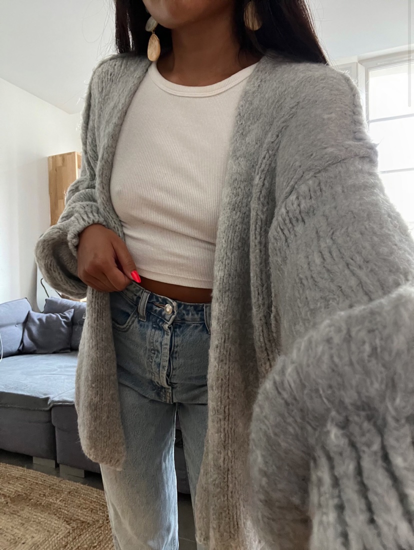 Gilet en maille LOULOU (plusieurs coloris) – Image 2