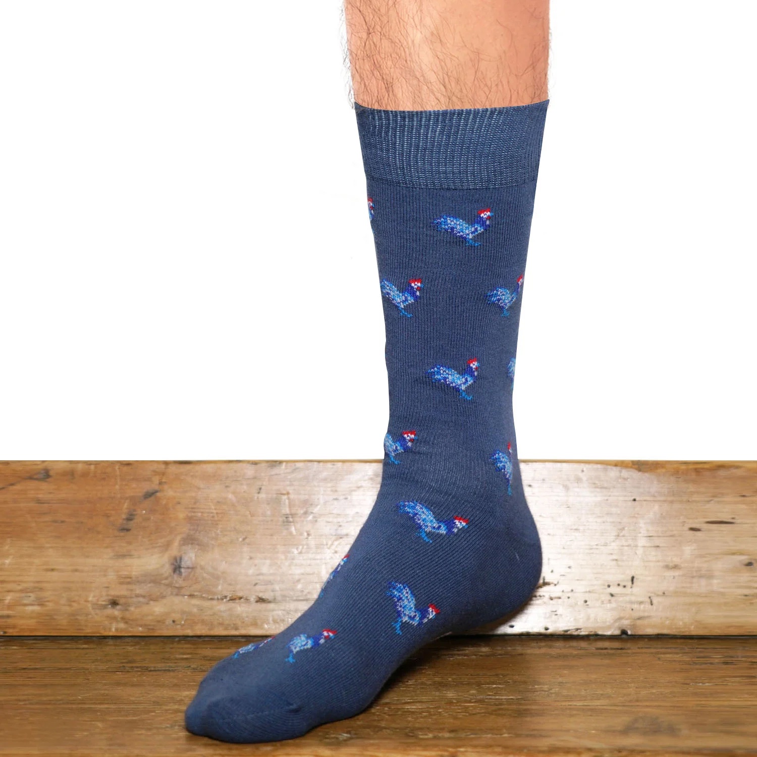Chaussettes homme Coq Bleu – BROUSSAUD