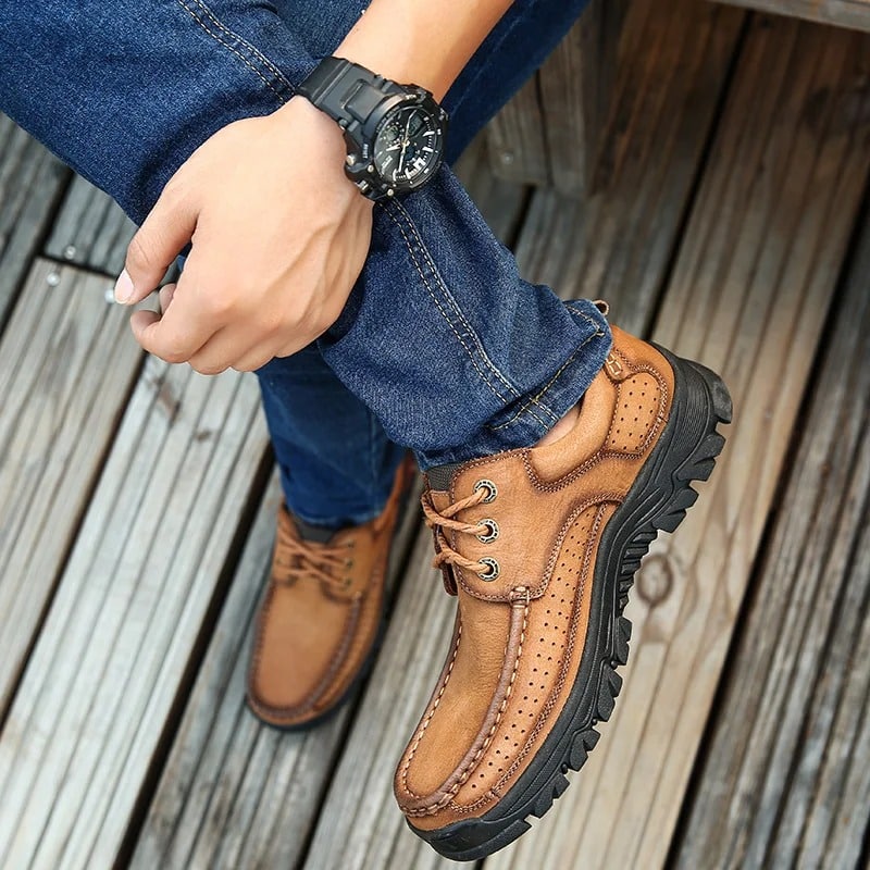 Chaussures Orthopédiques à Lacets pour Homme