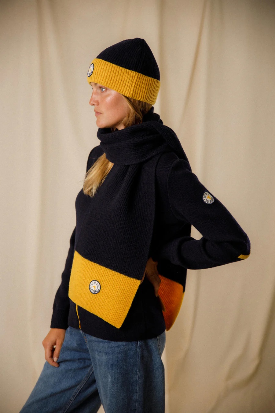 Echarpe Laine Royal Mer x Guy COTTEN – Image 2