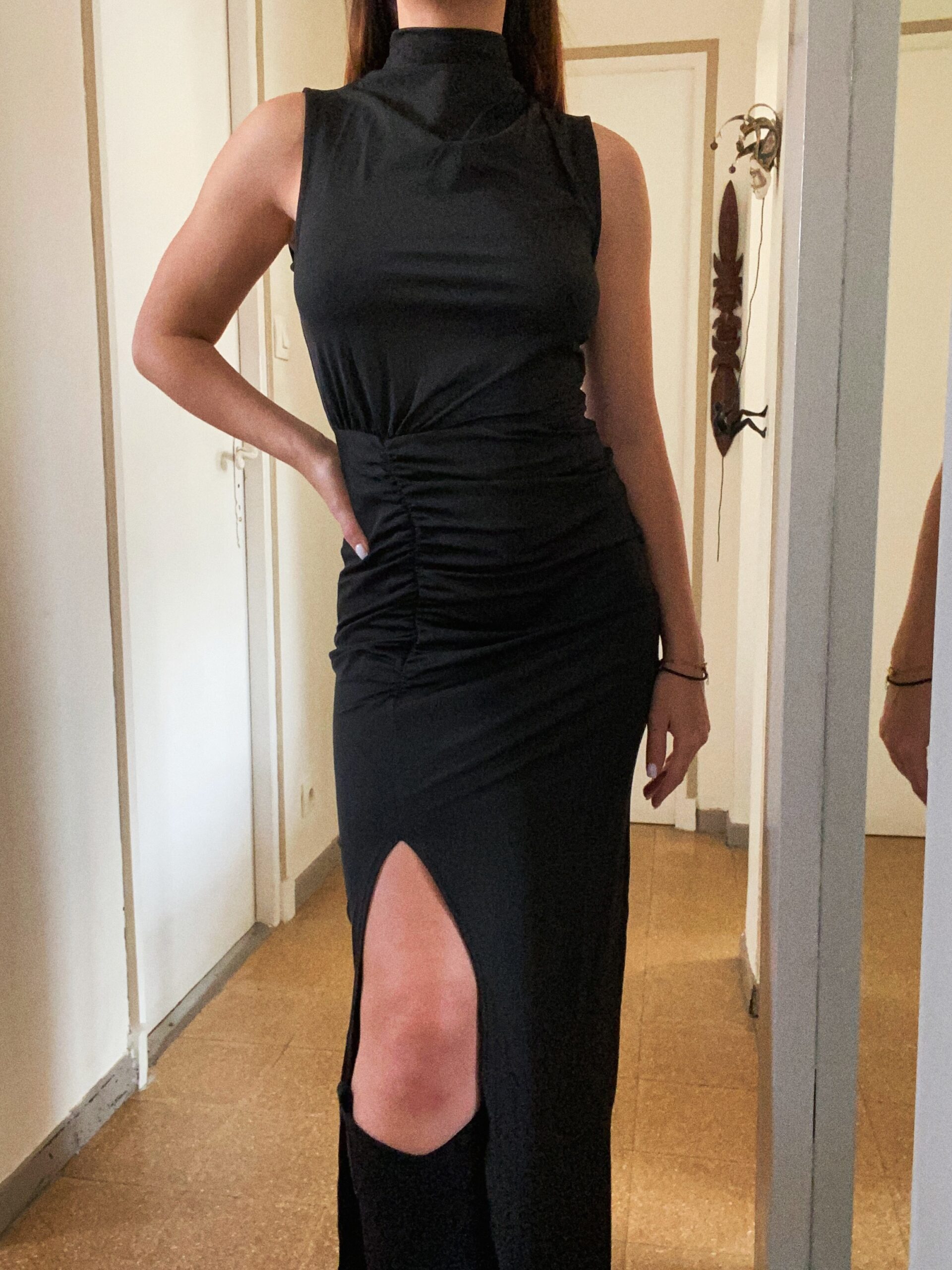 Robe longue fendue BELLA