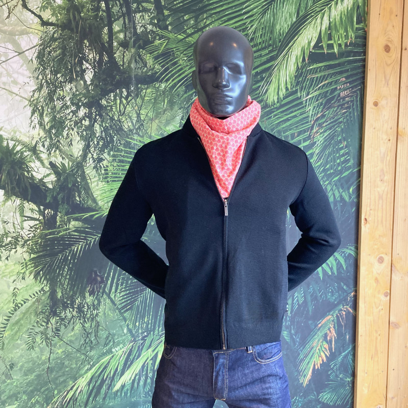 Gilet zippé ALEXANDRE Noir – Royal Mer