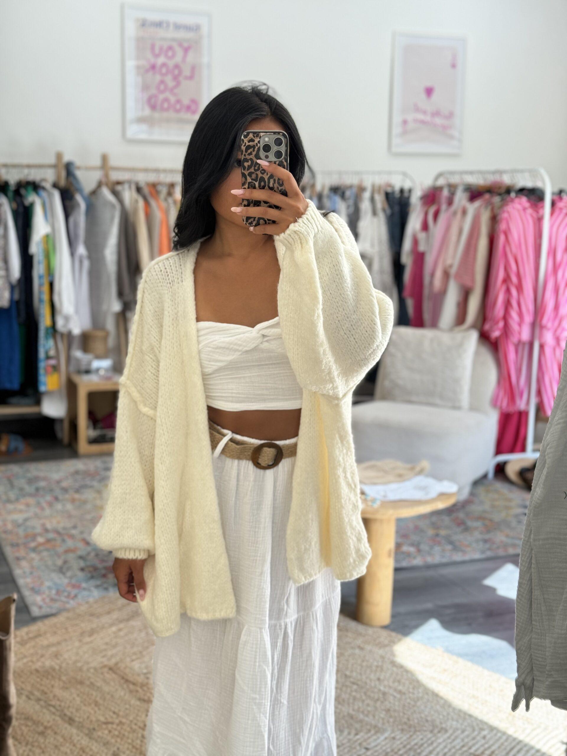Gilet en maille LOULOU (plusieurs coloris) – Image 8