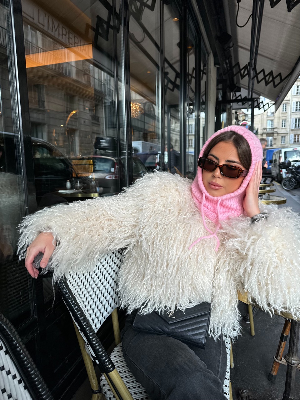 CAGOULE MATHOU ROSE PALE – Image 5