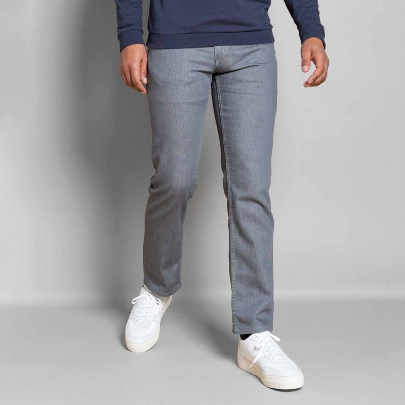 Jeans homme Confort Droit ALBERT Gris – DAO