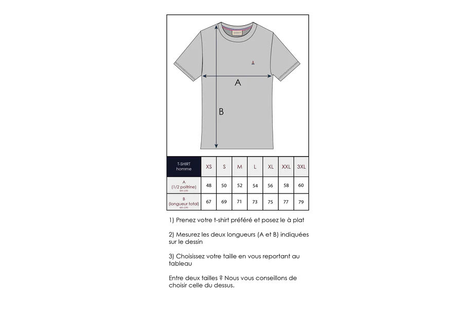 T-Shirt Homme Marine « Place Cliché » – Maison FT – Image 6