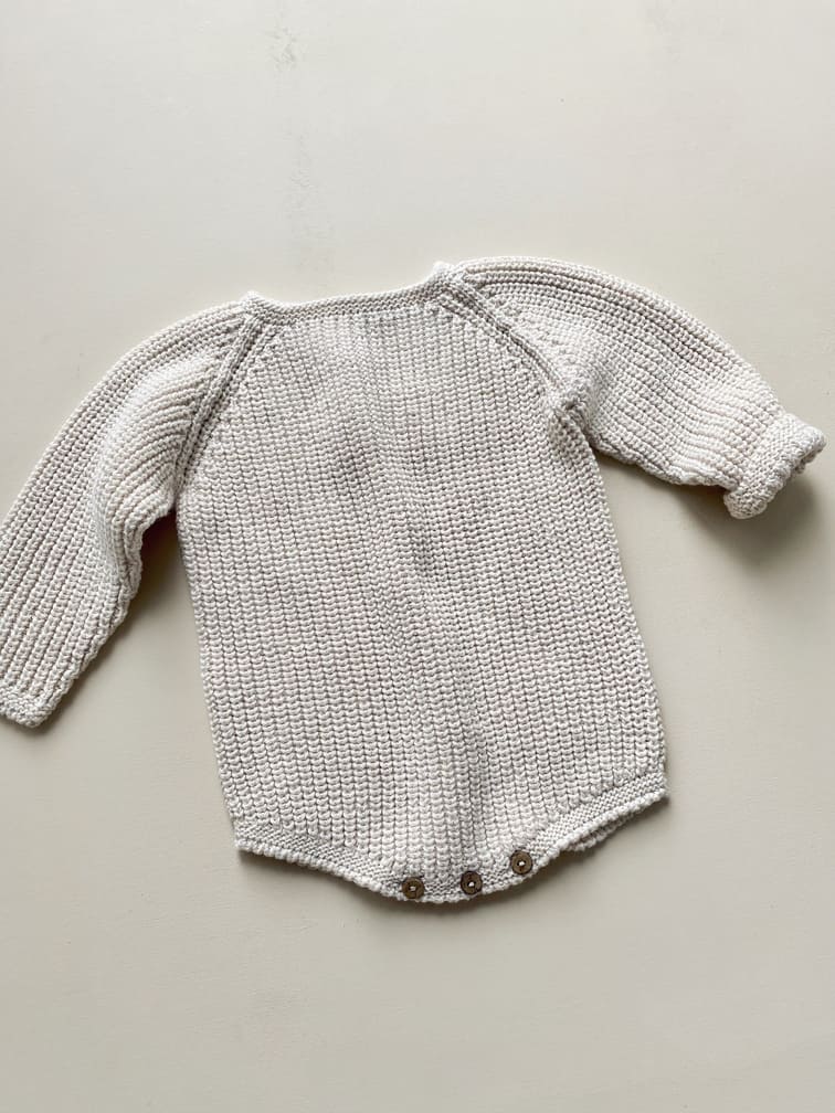 Barboteuse bébé maille | Bart – Li & me – Image 2