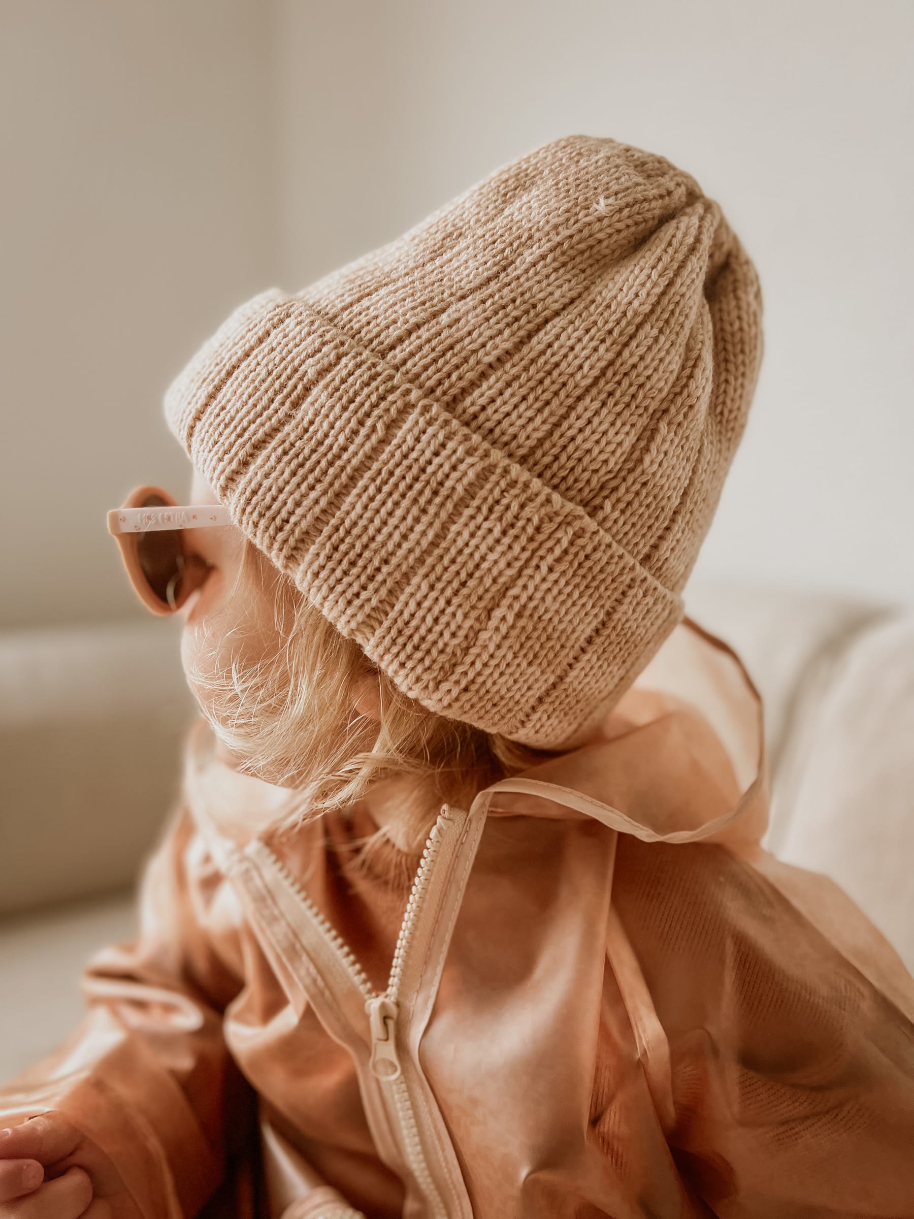 Bonnet enfant damier | Peanut – Mrs Ertha