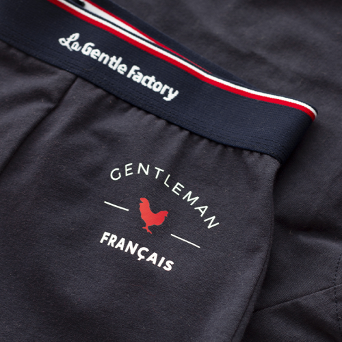 Boxer GENTLEMAN FRANCAIS Marine – La Gentle Fatory – Image 2