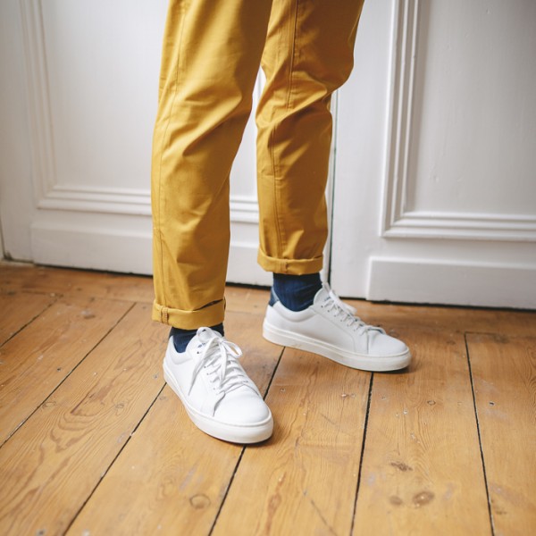 Pantalon Chino CARLOS Ocre – La Gentle Factory – Image 4