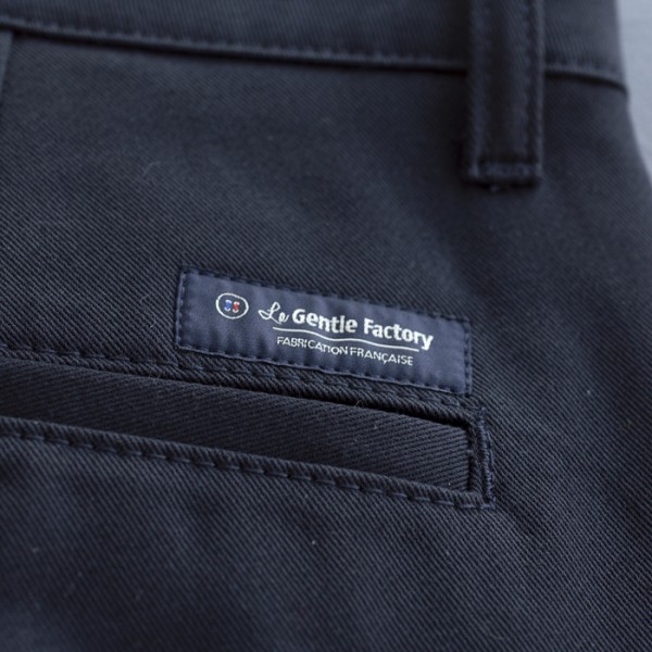 Pantalon Chino CARLOS Marine – La Gentle Factory – Image 4