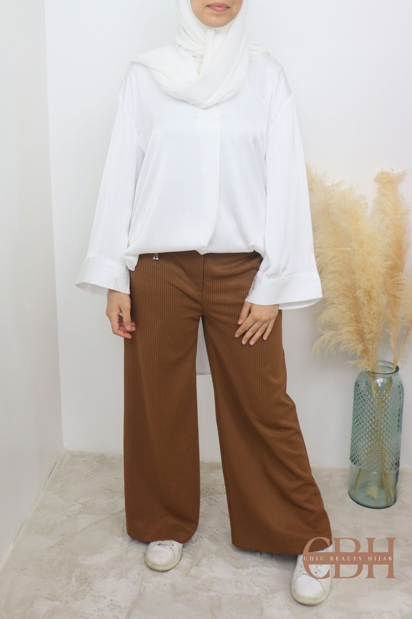 Pantalon ample et fluide
