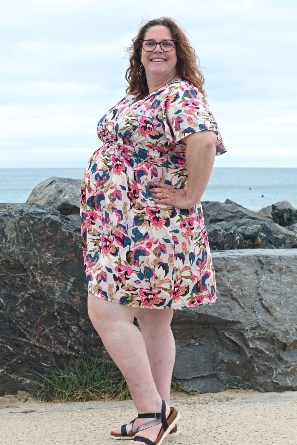 Robe courte à fleurs – Image 7