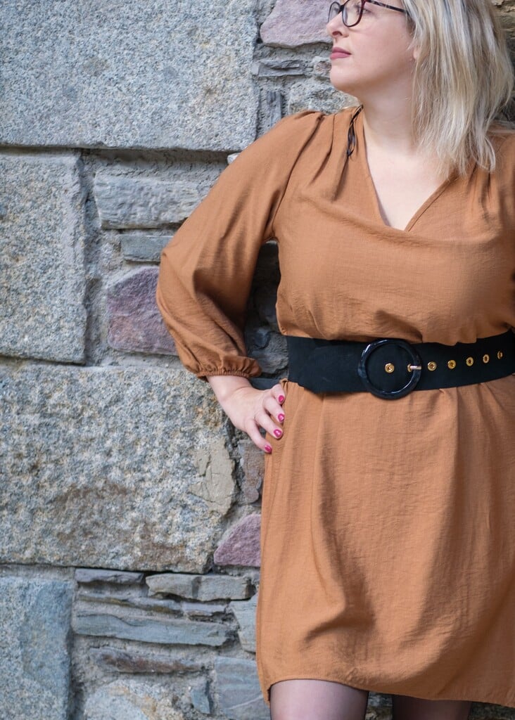 Robe Ocre Camel – Image 3