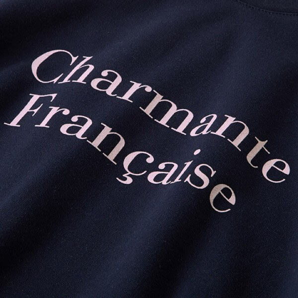 Sweat Femme STELLA CHARMANTE FRANCAISE Marine – La Gentle Factory – Image 3