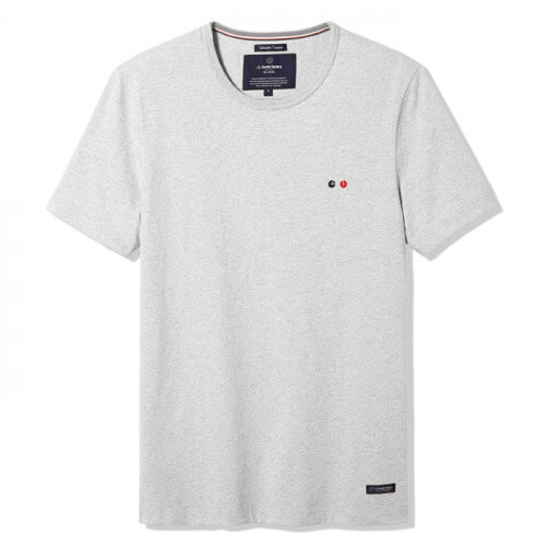 T-Shirt BAPTISTE Gris Brodé VELO – La Gentle Factory – Image 5